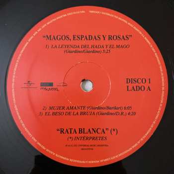 2LP Rata Blanca: Magos, Espadas y Rosas