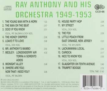 CD Ray Anthony & His Orchestra: Ray Anthony & His Orchestra 1949-1953