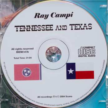 CD Ray Campi: Tennessee And Texas