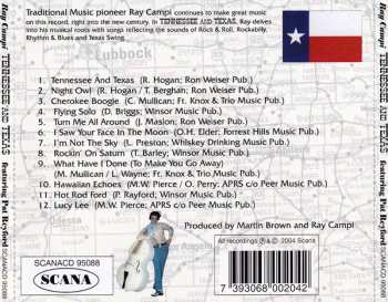 CD Ray Campi: Tennessee And Texas