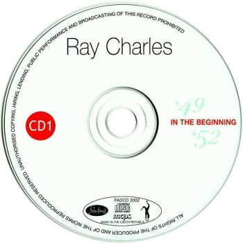 2CD Ray Charles: In The Beginning '49 - '52