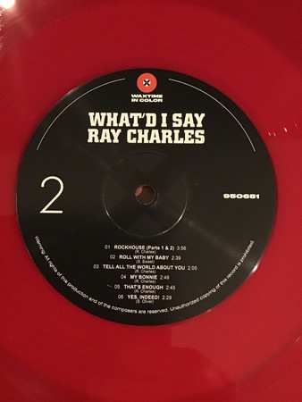 LP Ray Charles: What’d I Say LTD | CLR