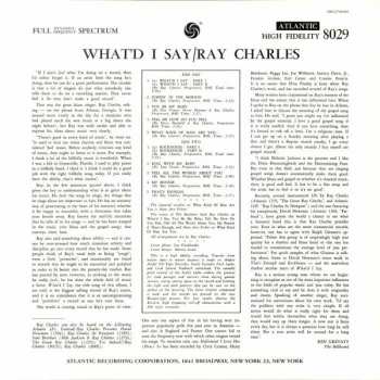 LP Ray Charles: What'd I Say