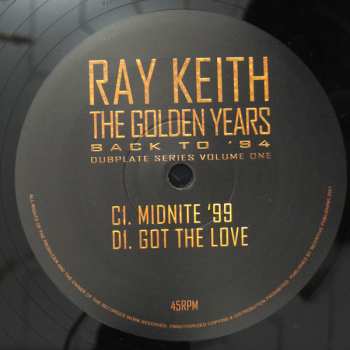 5LP/Coffret Ray Keith: The Golden Years: Back To '94 