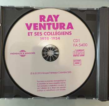 3CD Ray Ventura Et Ses Collégiens: RAY VENTURA ET SES COLLEGIENS 1928 - 1956 