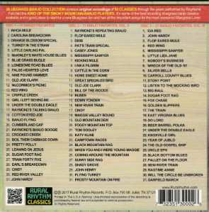 3CD Raymond Fairchild: Bluegrass Banjo Collection