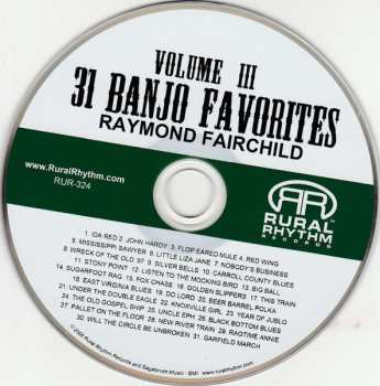 3CD Raymond Fairchild: Bluegrass Banjo Collection