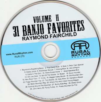 3CD Raymond Fairchild: Bluegrass Banjo Collection