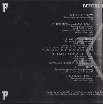 CD Raz Mesinai: Before The Law