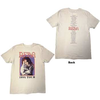 Marchandises Reba McEntire: Reba Mcentire Unisex T-shirt: 1994 Tour (natural) (back Print) (small) S