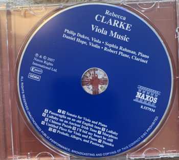 CD Rebecca Clarke: Viola Music