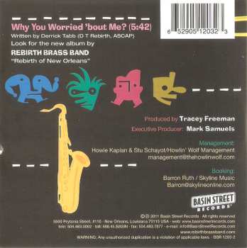 CD Rebirth Brass Band: Why You Worried 'Bout Me?