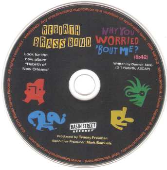 CD Rebirth Brass Band: Why You Worried 'Bout Me?