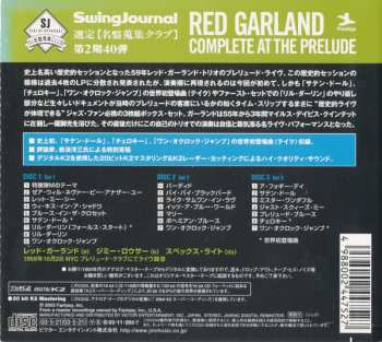 3CD/Coffret Red Garland: Complete At The Prelude LTD