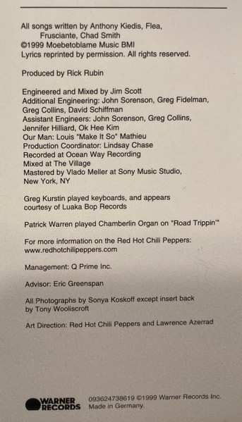 2LP Red Hot Chili Peppers: Californication CLR | LTD