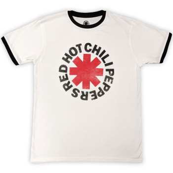 Merch Red Hot Chili Peppers: Ringer T-shirt Logo Red Hot Chili Peppers Ringer