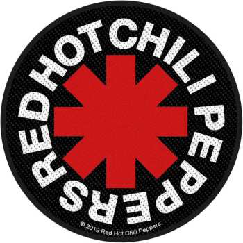 Marchandises Red Hot Chili Peppers: Red Hot Chili Peppers Standard Woven Patch: Asterisk