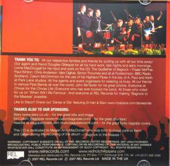 CD Red Hot Chilli Pipers: Bagrock To The Masses