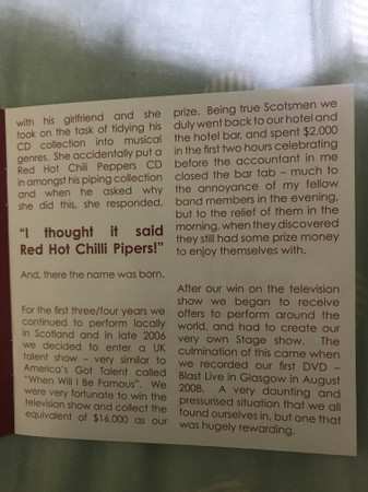 CD Red Hot Chilli Pipers: Classics