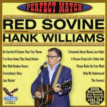 Album Red Sovine: Perfect Match (The Classic Songs Of Hank Williams)