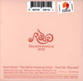 CD Red Velvet: 'The ReVe Festival 2022 - Feel My Rhythm' LTD