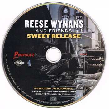 CD Reese Wynans And Friends: Sweet Release