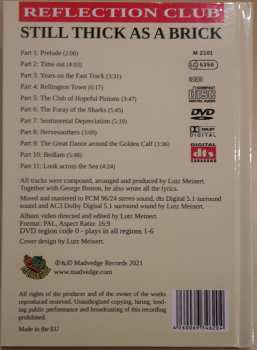 CD/DVD Reflection Club: Still Thick As A Brick