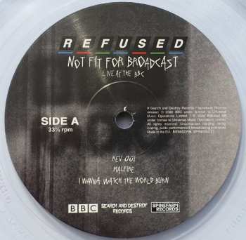 LP Refused: Not Fit For Broadcast (Live At The BBC) LTD | CLR