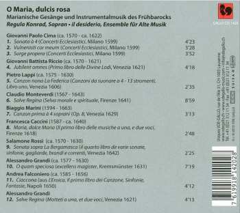 CD Regula Konrad: O Maria, Dulcis Rosa