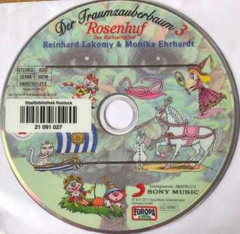 CD Reinhard Lakomy: Der Traumzauberbaum 3 - Rosenhuf Das Hochzeitspferd