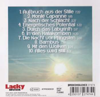 CD Reinhard Lakomy: Zwischen der Stille - Electronics