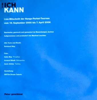 2CD Reinhard Mey: !Ich Kann
