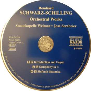 CD Jose Serebrier: Sinfonia Diatonica / Symphony In C / Introduction And Fugue