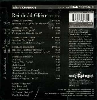 5CD/Coffret BBC Philharmonic: The Glière Orchestral Collection