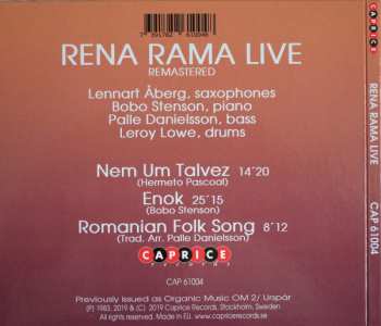 CD Rena Rama: Live