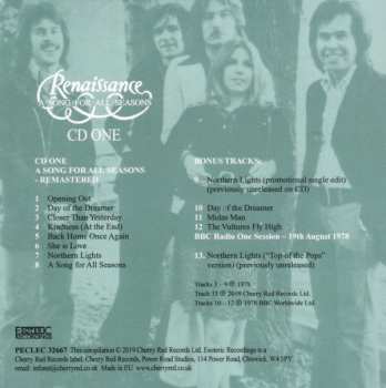 3CD/Coffret Renaissance: A Song For All Seasons DLX