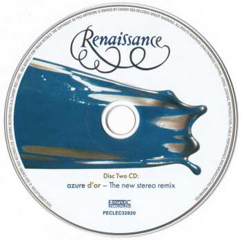 2CD/Coffret/Blu-ray Renaissance: Azure D'or