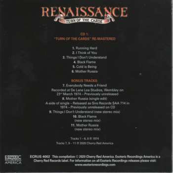 3CD/DVD/Coffret Renaissance: Turn Of The Cards DLX