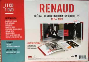 11CD/DVD/Coffret Renaud: 1975-1983 - Les Années Béton