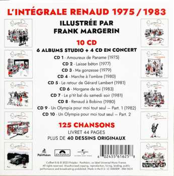 10CD/Coffret Renaud: Putain D'coffret (L'intégrale 1975/1982)