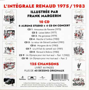 10CD/Coffret Renaud: Putain D'coffret (L'intégrale 1975/1982)