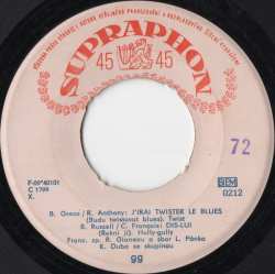 Album Lubomír Pánek Singers: J'irai Twister Le Blues / Dis Lui / Marche Tout Droit / J'entends Siffler Le Train