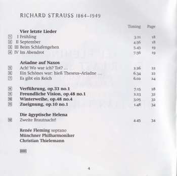 CD Richard Strauss: Four Last Songs. Songs & Arias
