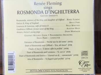 CD Philharmonia Orchestra: Renée Fleming Sings Excerpts From “Rosmonda D’ Inghilterra”