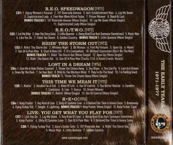 8CD/Coffret REO Speedwagon: The Early Years 1971-1977
