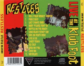 CD Restless: Live At The Klub Foot