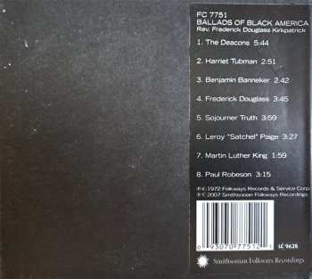 CD Pete Seeger: Ballads Of Black America