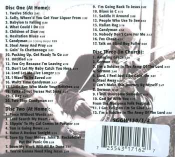 3CD/Coffret Rev. Gary Davis: At Home And Church: 1962-1967