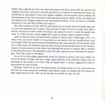 CD Rev. Gary Davis: If I Had My Way: Early Home Recordings