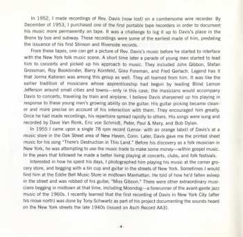 CD Rev. Gary Davis: If I Had My Way: Early Home Recordings